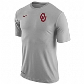 Oklahoma Sooners Nike Stadium Dri-FIT Touch WEM Top - Gray,baseball caps,new era cap wholesale,wholesale hats
